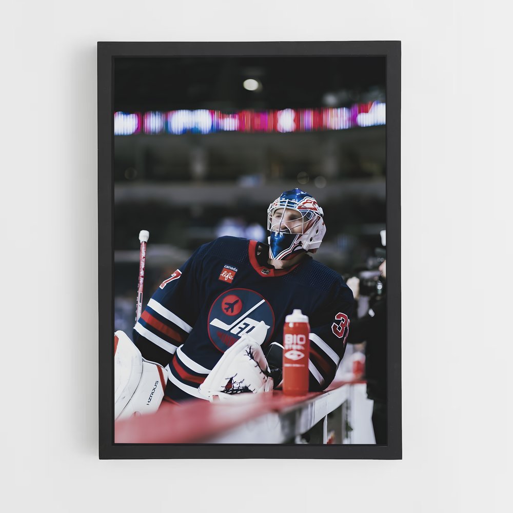 Poster L'Esprit des Jets – affiche Hockey sur glace (vue 2)